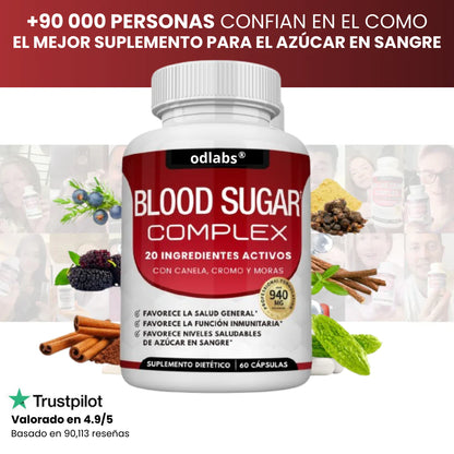 OD Labs® Blood Sugar – kapsułki do kontroli poziomu glukozy