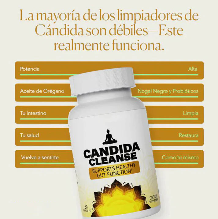 Cándida Cleanse® – kontroluje apetyt, zmniejsza obrzęki brzucha i zwalcza zmęczenie