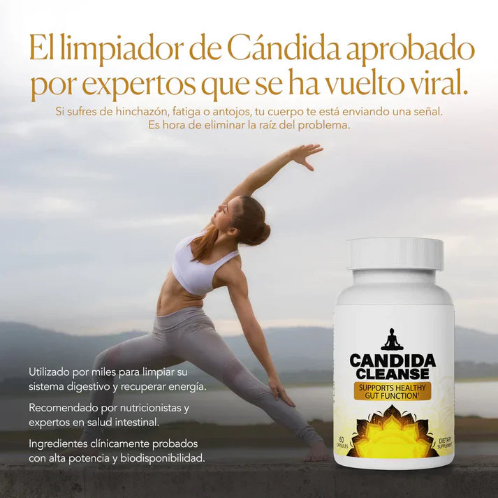 Cándida Cleanse® – kontroluje apetyt, zmniejsza obrzęki brzucha i zwalcza zmęczenie